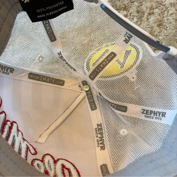 Ole Miss Rebels Zephyr NCAA Trucker Mesh Adjustable Hat Cap USA SEC Hotty Toddy - Picture 11 of 12